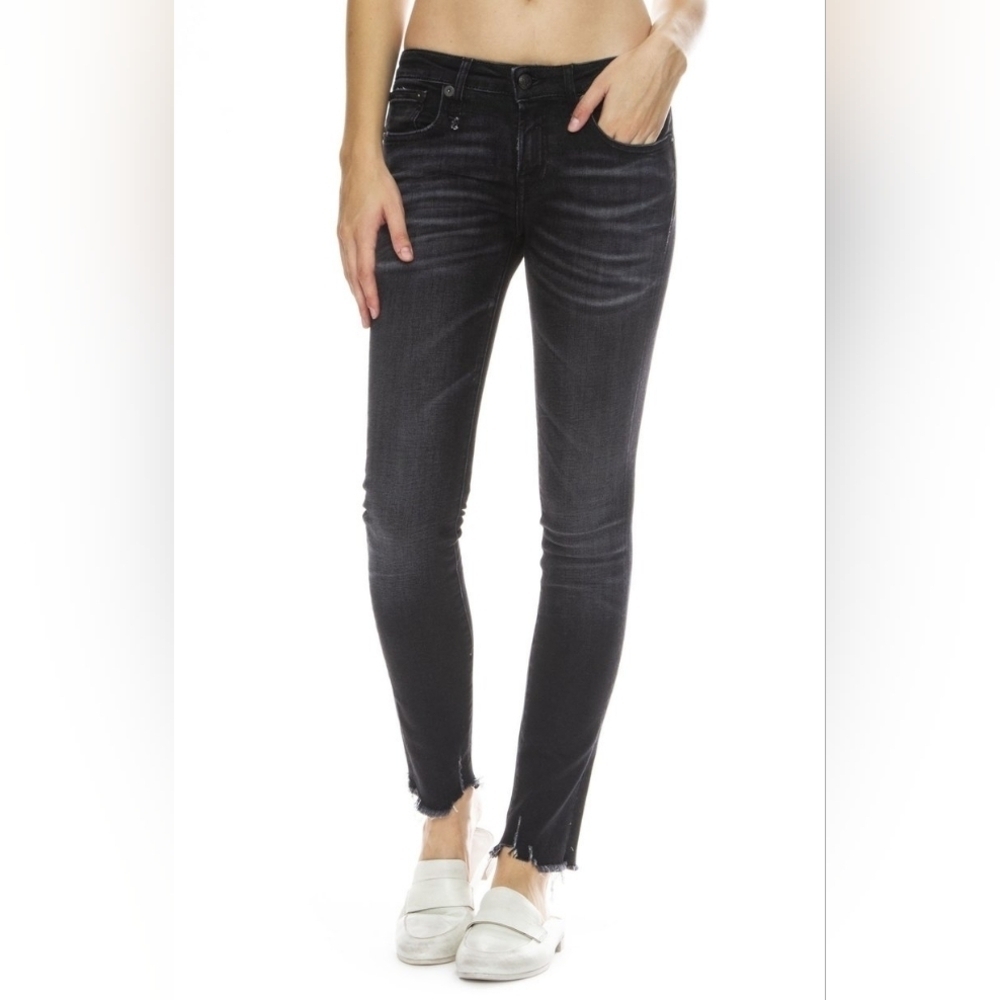 R13 Kate Skinny Black Jeans Size 26 In EUC